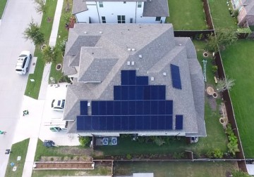 Lakemoore Drive Austin Home Solar Panels